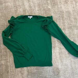 Society Vibrant Green Knit Top